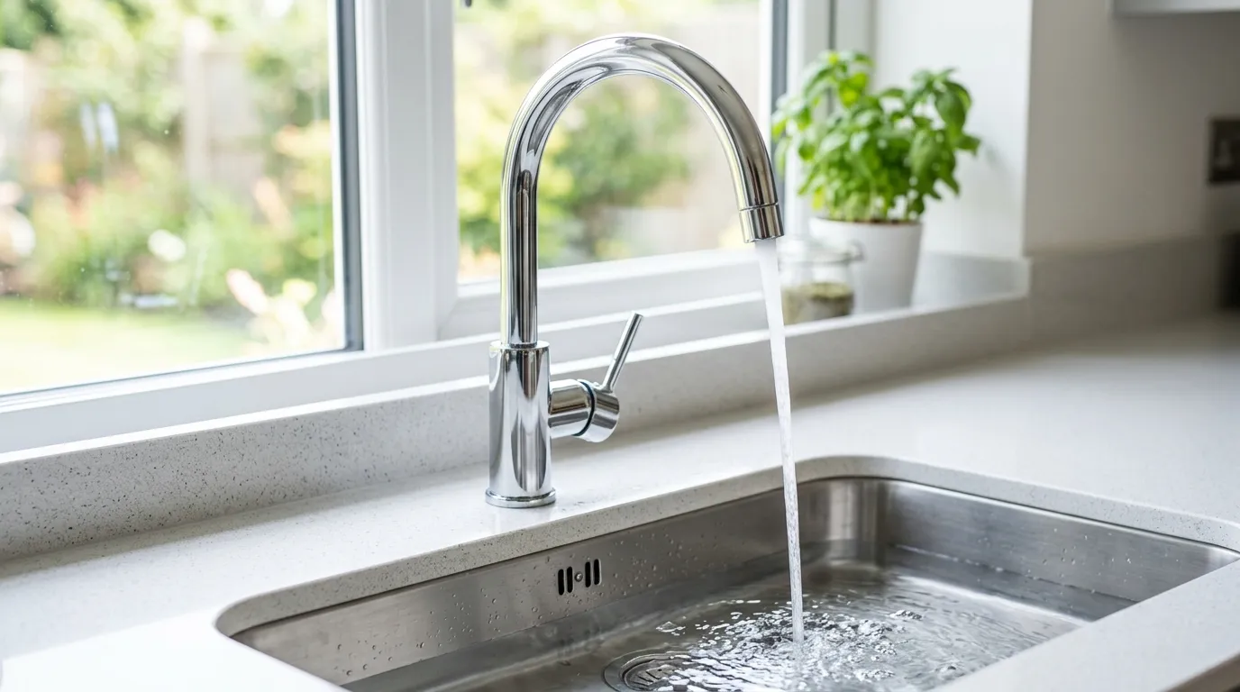 Local Plumbing Master Pros same day plumber fixing a faucet in Panorama Park, IA